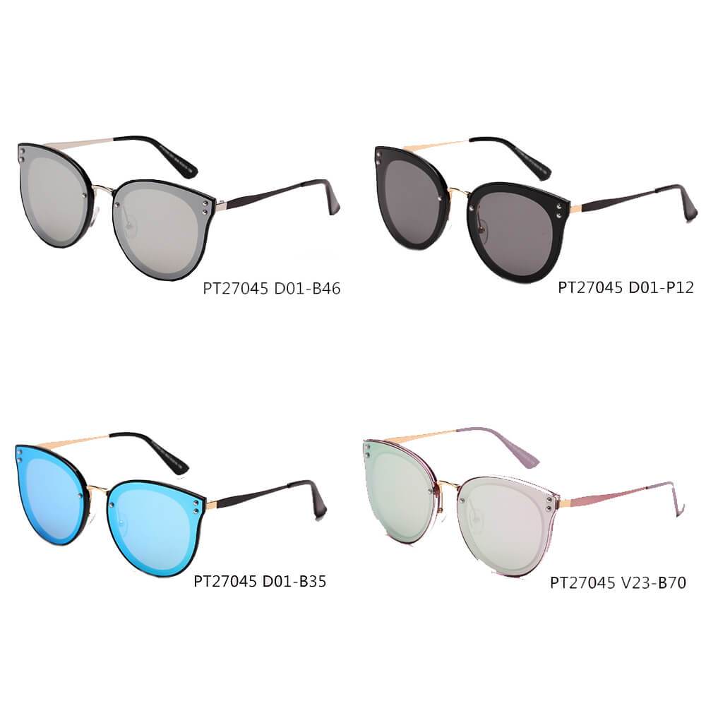 Rimini | Women Round Cat Eye Fashion Sunglasses - 4 COLORS -