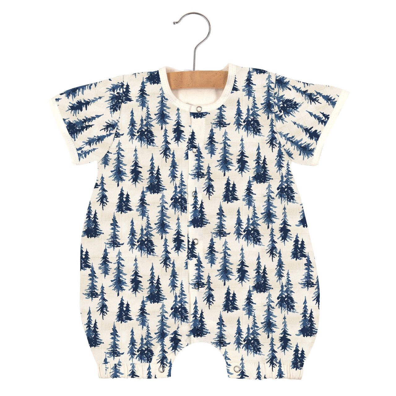 Indigo Forest Bamboo Newcastle Mini Romper - 1 COLOR