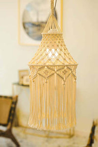 Thumbnail for Macrame Hanging Lampshade - 11.8' X 31.5