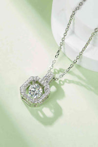 Thumbnail for Adored Moissanite 925 Sterling Silver Necklace