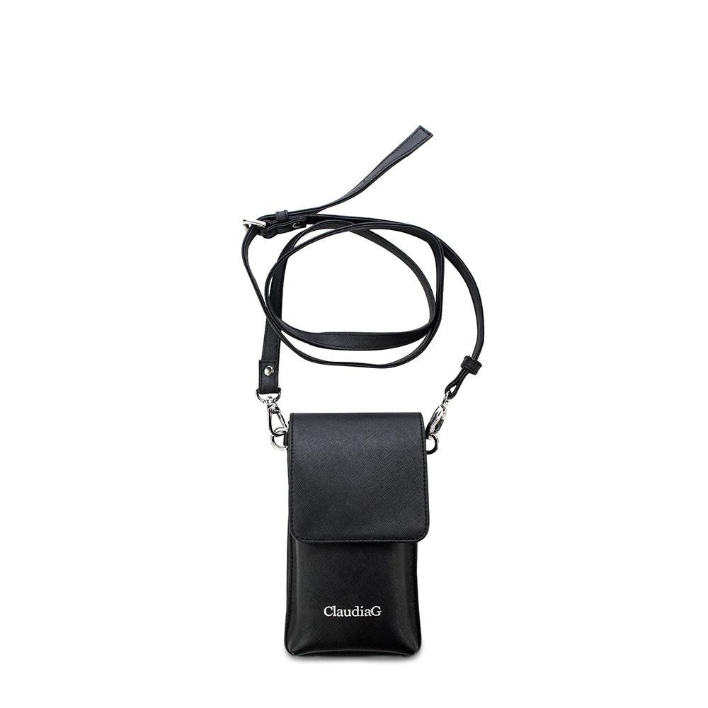 ClaudiaG - bag Leather Crossbody -Midnight Black - 1 COLOR