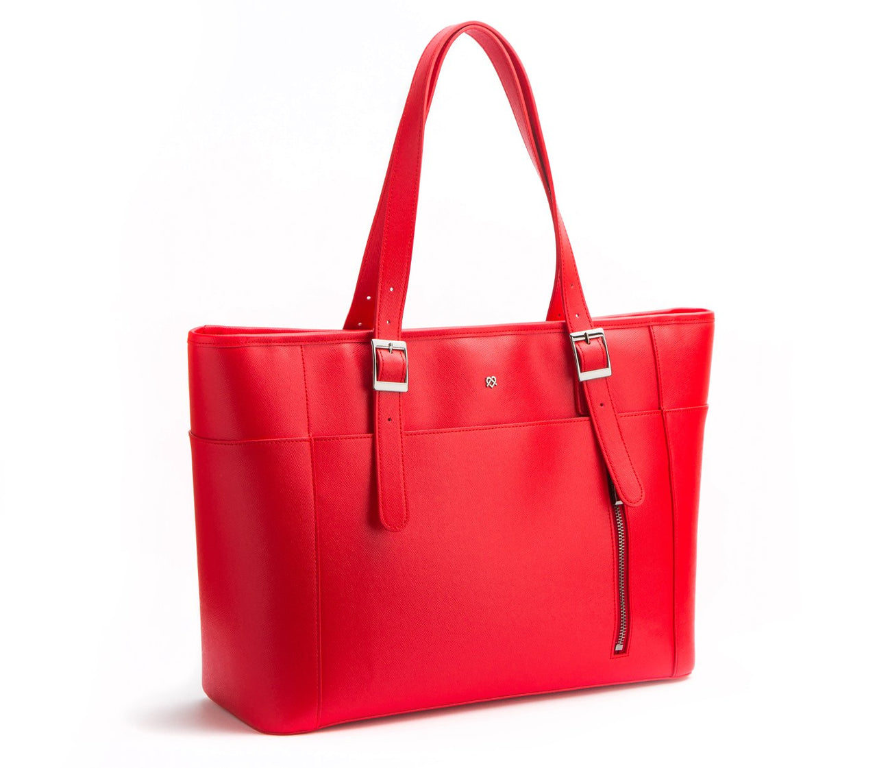 GUNAS NEW YORK - Miley - Red Vegan Leather Laptop Bag - 1 COLOR -