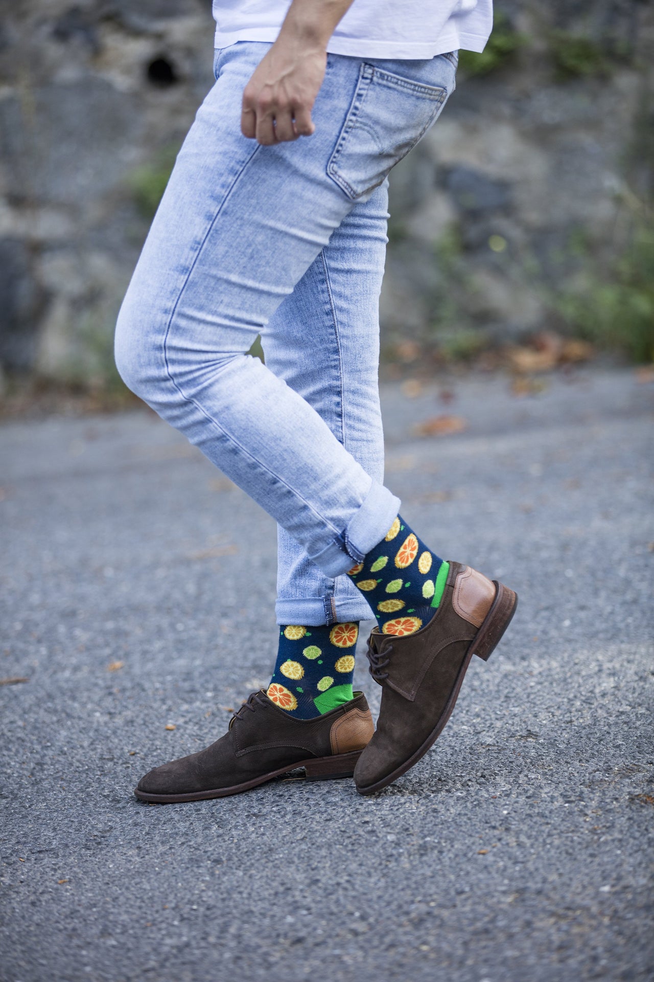 Men's Citrus Socks - 1 COLOR -