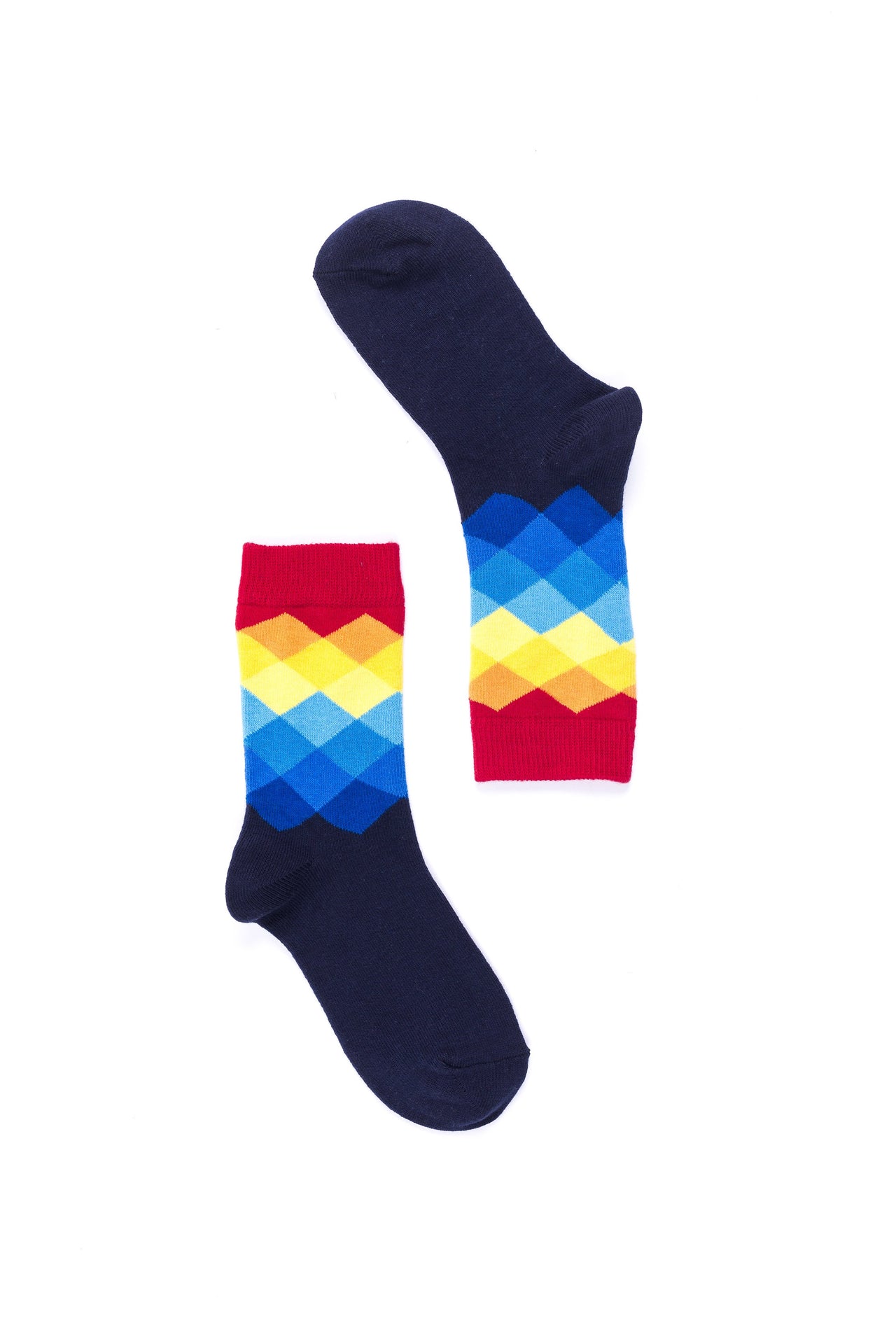 Women's Flame Sky Diamond Socks - 1 COLOR -