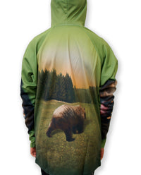 Thumbnail for Mouthman - GRIZZLY BEAR Hoodie Chomp Shirt - ADULT SIZES AVAILABLE! - 13 SIZES -