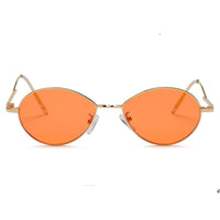 Thumbnail for Hickory | S3009 - Small Retro Vintage Metal Round Sunglasses - 4 COLORS -