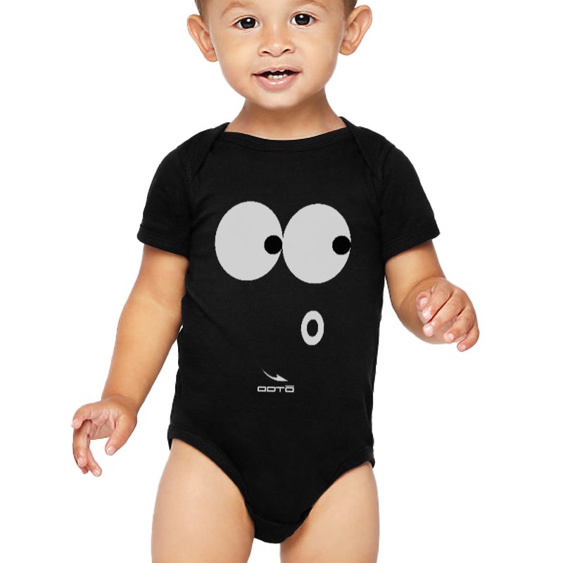 OOTO - EYE SEE - OH OH! - Infant Unisex Premium Soft Cotton Bodysuit - 6 / 24 MOS - 4 COLORS -