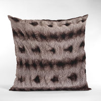 Thumbnail for Plutus Brown Fluffy Bunni Animal Faux Fur Luxury Throw Pillow - 10 SIZES -