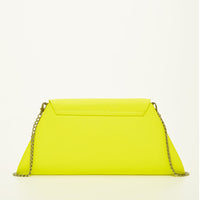 Thumbnail for Angelica Electric Yellow Leather Clutch Purse -