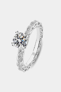 Thumbnail for 1 Carat Moissanite 925 Sterling Silver Ring