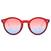 Thumbnail for Crosby | S1100 - Unisex Fashion Retro Round Horn Rimmed Sunglasses - 4 COLORS -