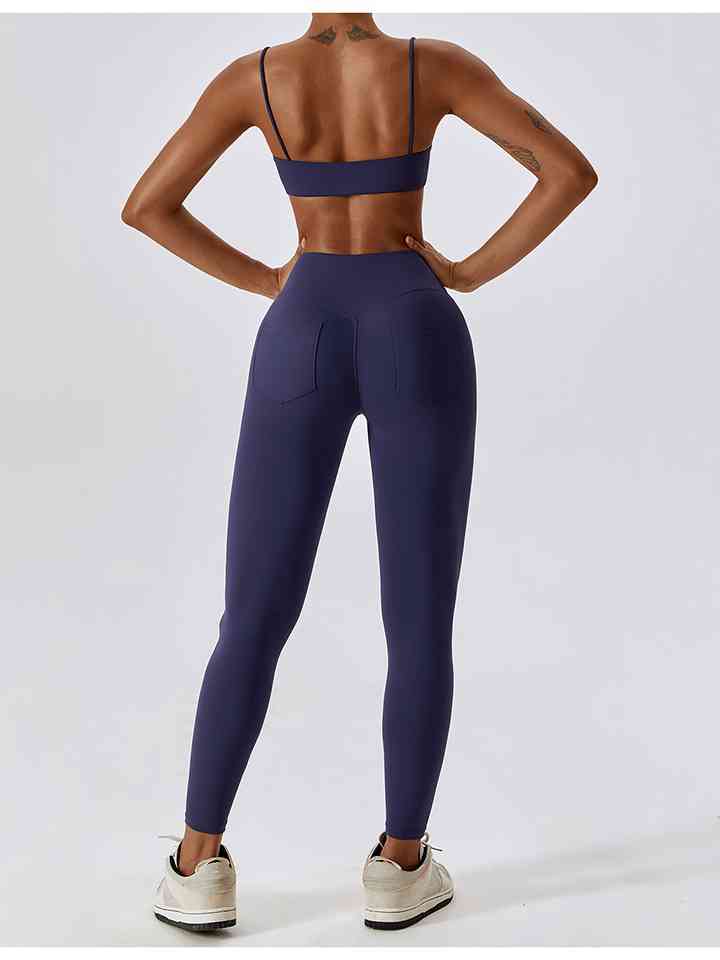 Wide Waistband Sports Pants - T - 5 COLORS -