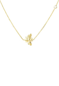 Thumbnail for LATELITA - Queen Bee Necklace Gold -