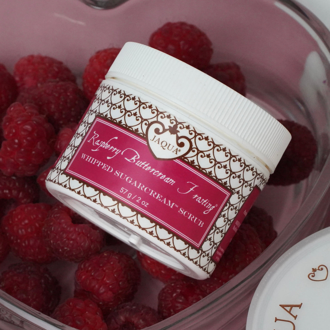 JAQUA - Raspberry Buttercream Frosting Travel Size Sugar Scrub -