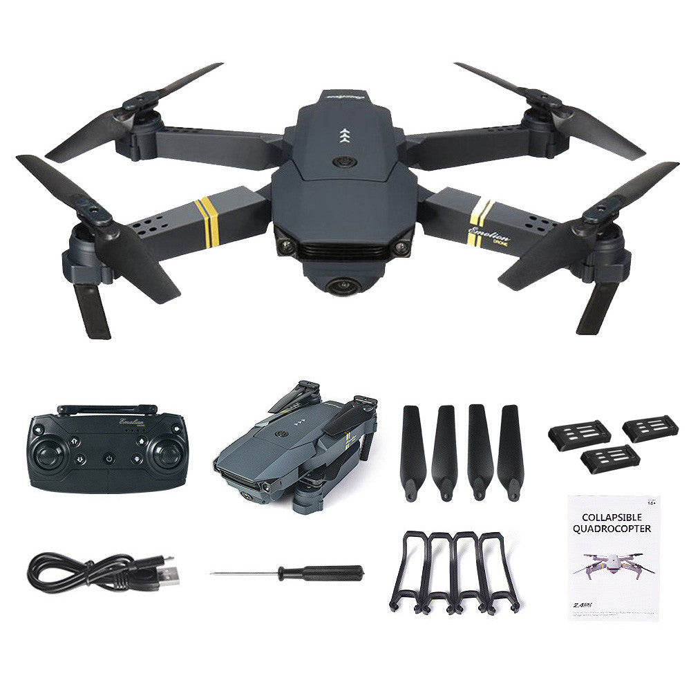 E58 S168 Mavic 2 MINI (FOLDS) Pro Wide Angle 4k HD Camera High Hold Mode Foldable Arm Drone With Camera - Can connect to your phone! - Professional - 2 COLORS -