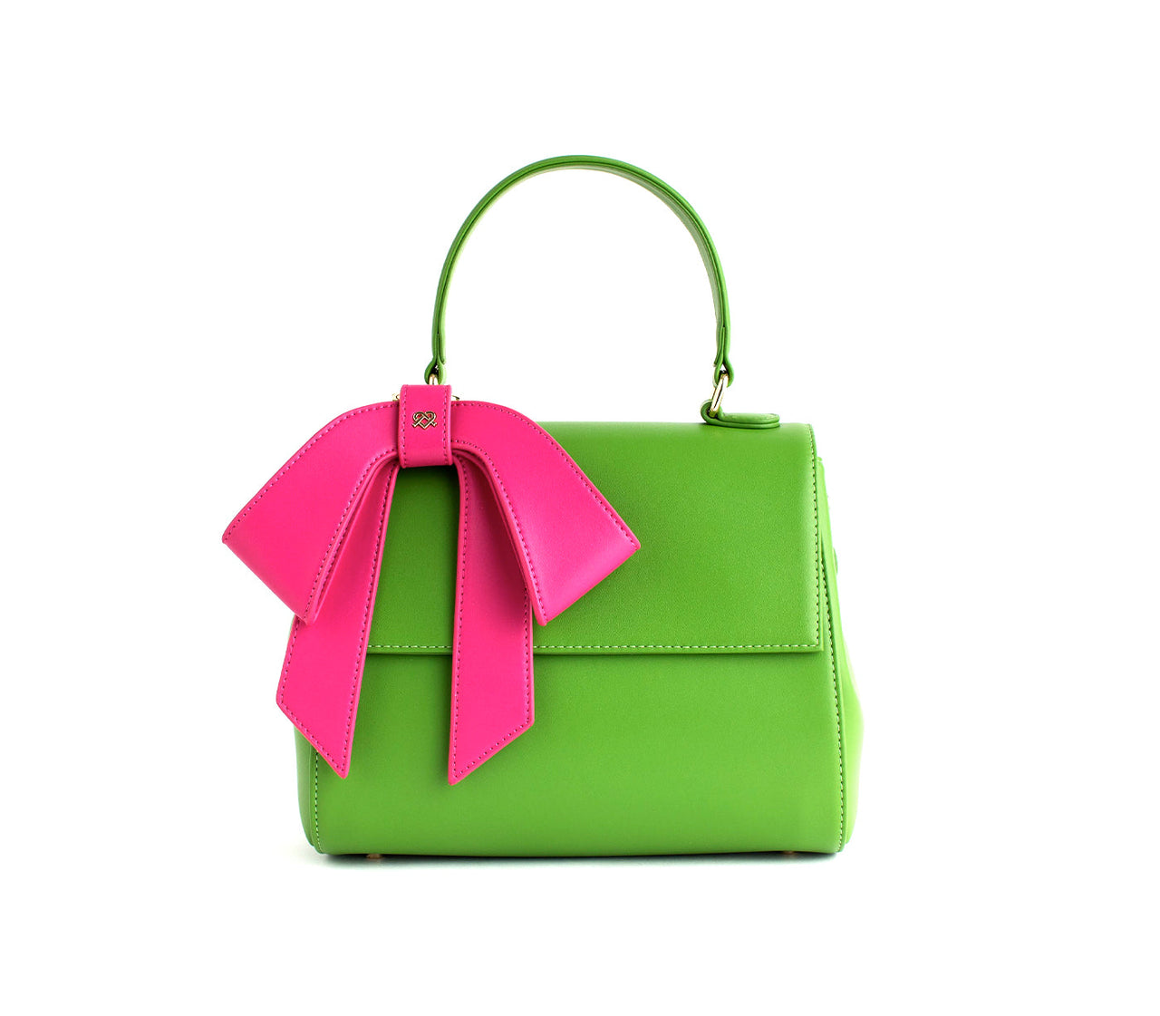 GUNAS NEW YORK - Cottontail - Neon Green Vegan Leather Bag - 1 COLOR -