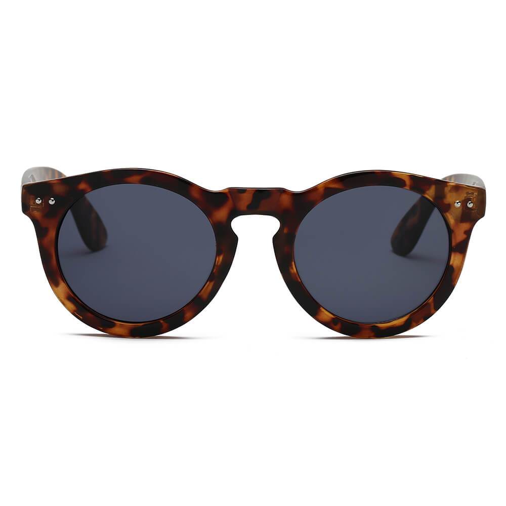 Retro Round Fashion Sunglasses - 4 COLORS -