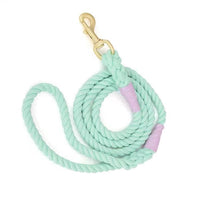 Thumbnail for Dog Rope Leash - Mint Green -