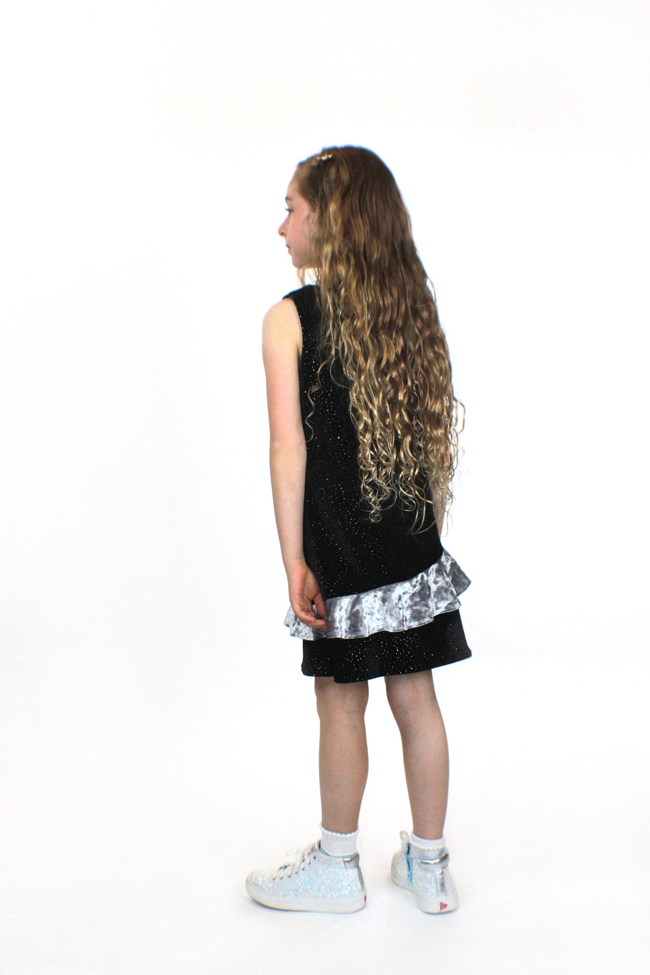 Stardust - Luna, Glitter Velvet Dress - 1 COLOR -