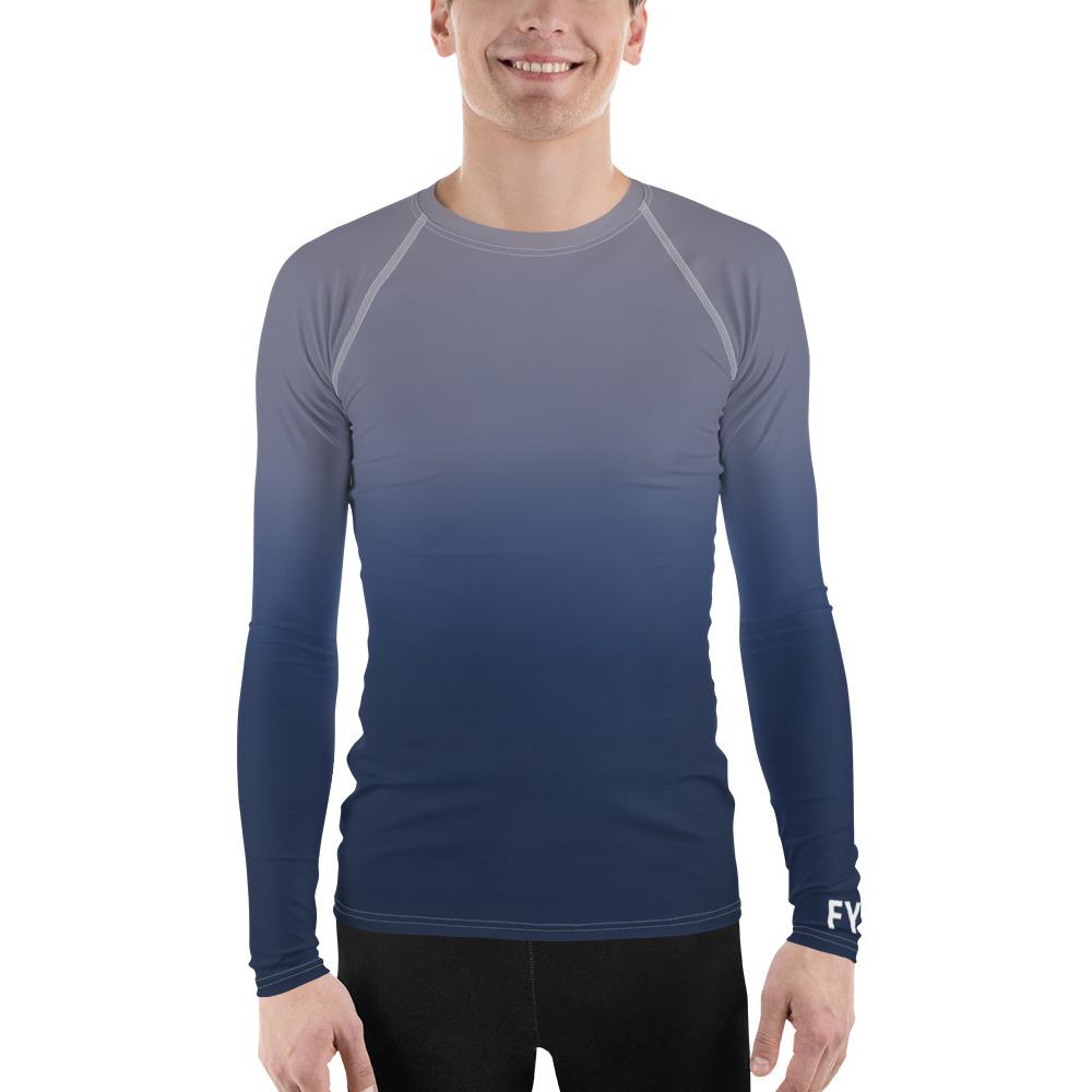 FYC - Men's Faded Performance Rash Guard UPF 40+ - 1 COLOR -