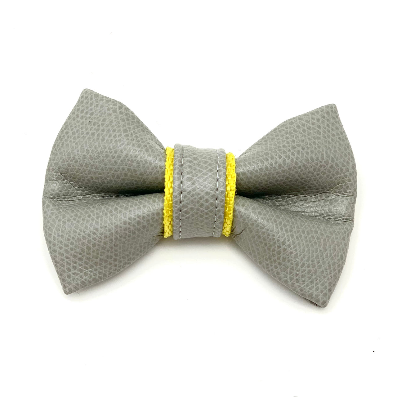 Puccissime - Morning Mist Leather Bow Tie -