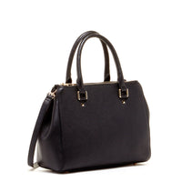 Thumbnail for Leather Satchel Bag Black -