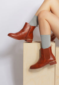 Thumbnail for London Rag - Yacht Winter Basic Ankle Boots - 2 COLORS -