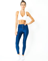 Thumbnail for Savoy - Nova Glam Body Sculpting Leggings - Navy Blue - 1 COLOR -