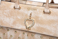 Thumbnail for BRANGIO ITALY - Heart Beat Medium Elegant Satchel - 5 COLORS -