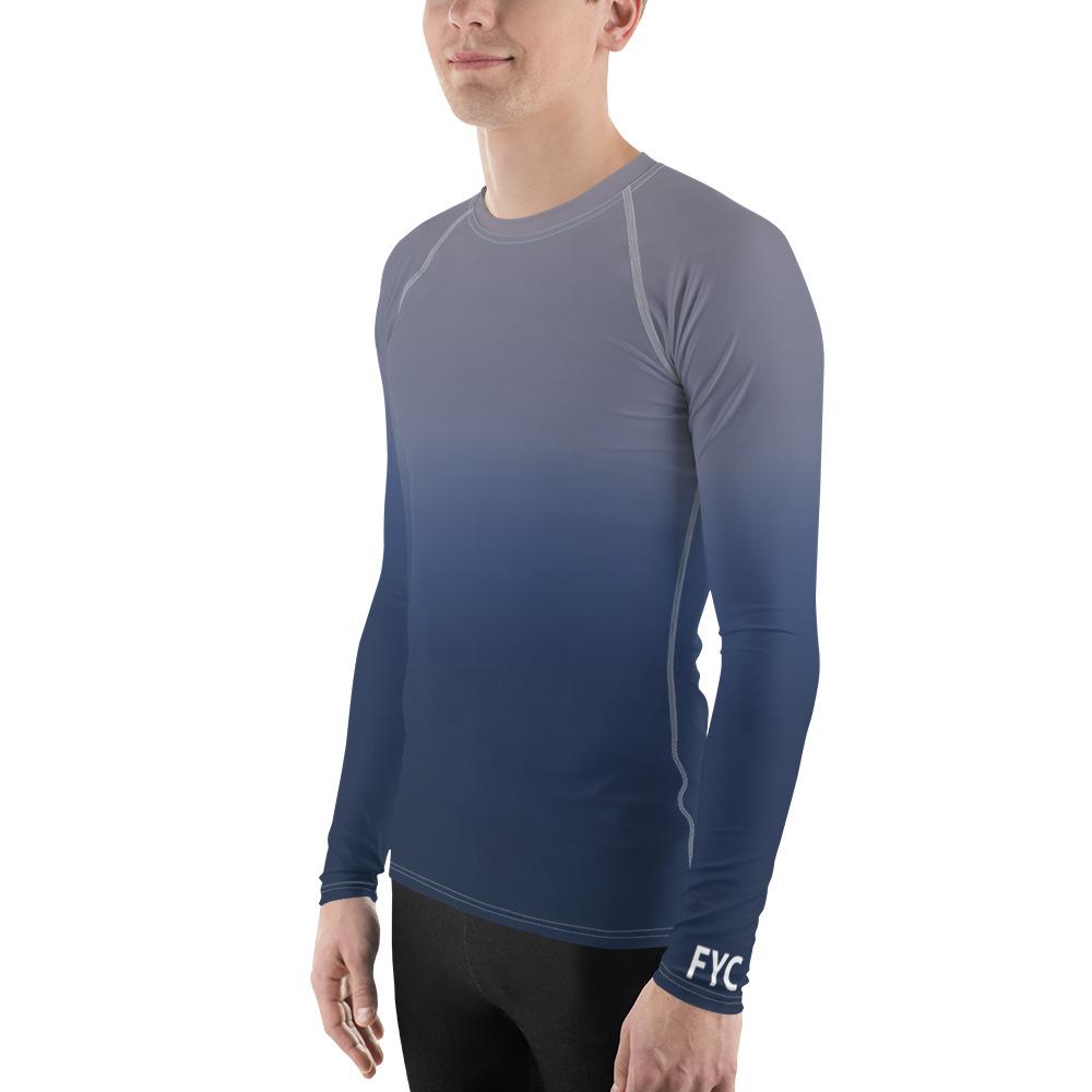 FYC - Men's Faded Performance Rash Guard UPF 40+ - 1 COLOR -