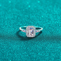 Thumbnail for 1 Carat Moissanite 925 Sterling Silver Ring