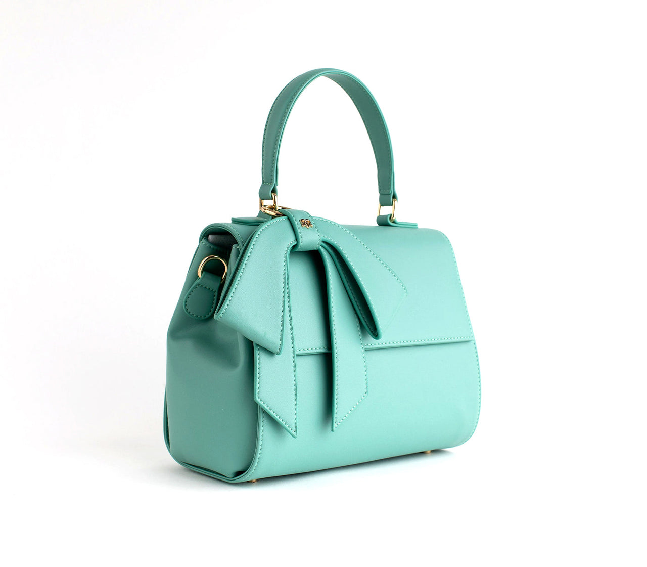 GUNAS NEW YORK - Cottontail - Cyan Vegan Leather Bag - 1 COLOR -