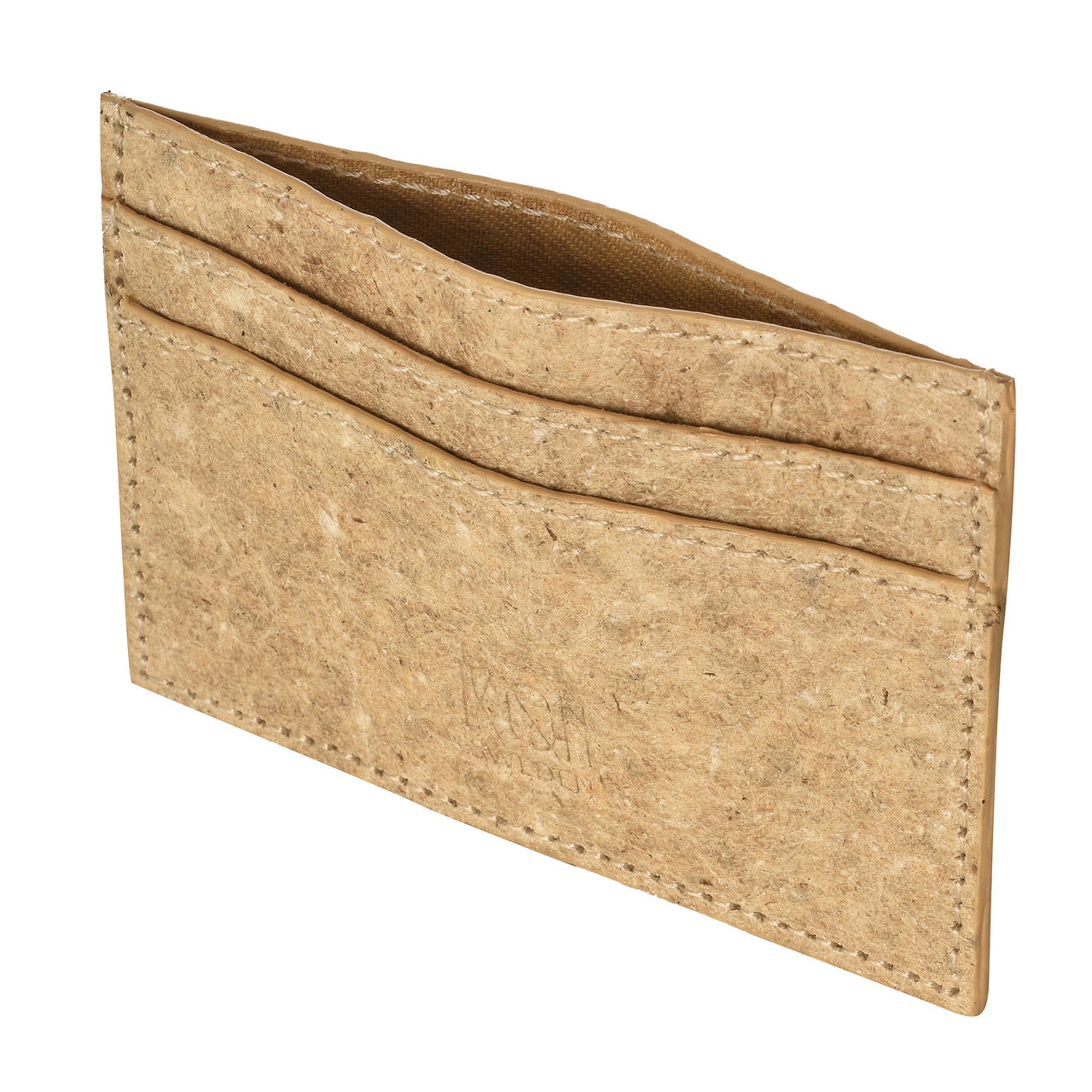 IKON SWEDEN - Coconut Leather Card Holder - Natural - 1 COLOR -