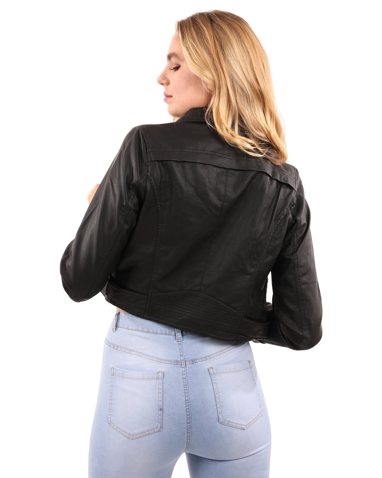 Savoy - Altridge Vegan Leather Moto Jacket - 1 COLOR -