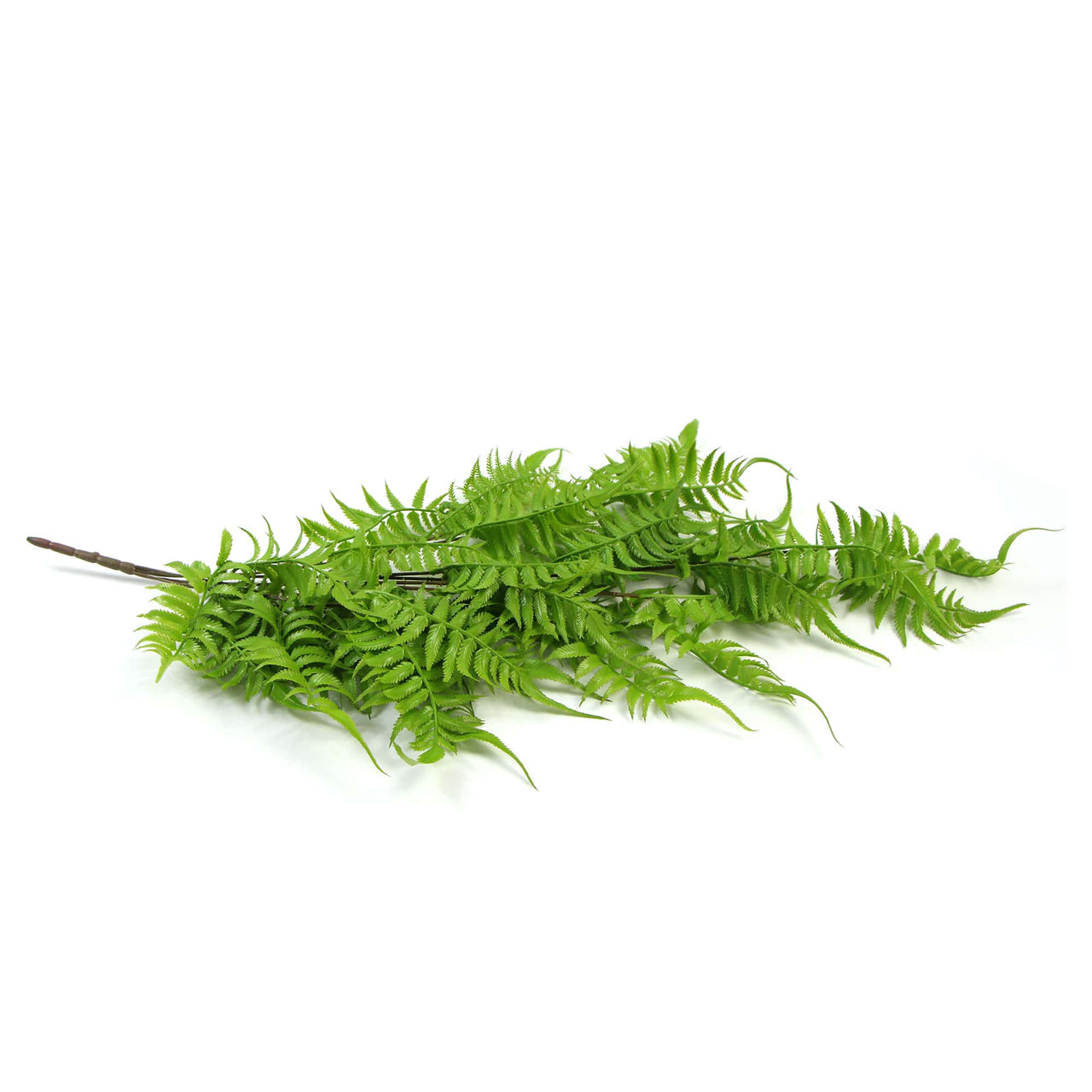 Artificial Hanging English Fern (Two-Tone) Foliage UV Resistant 80cm -