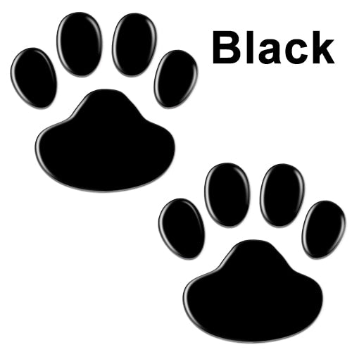 1 pair/Set 3D Stickers Paw - Bear Foot Prints Footprint Decal Car Stickers - [29 DAY DELIVERY] - 4 COLORS -