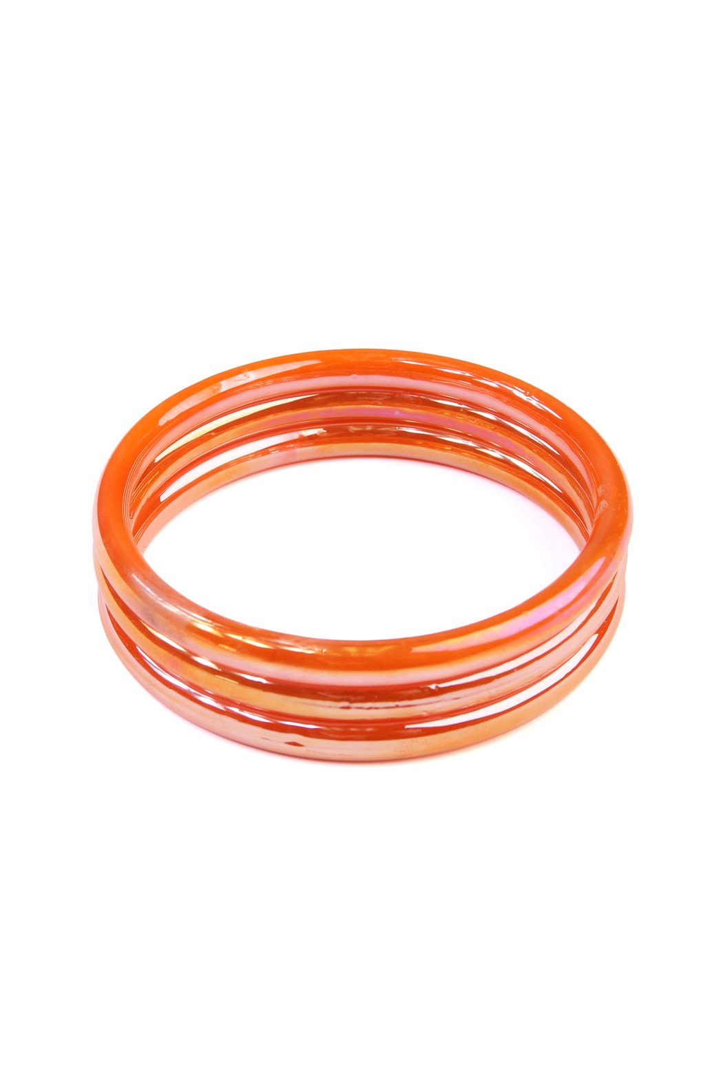 Glass Bangle Set - 12 COLORS -