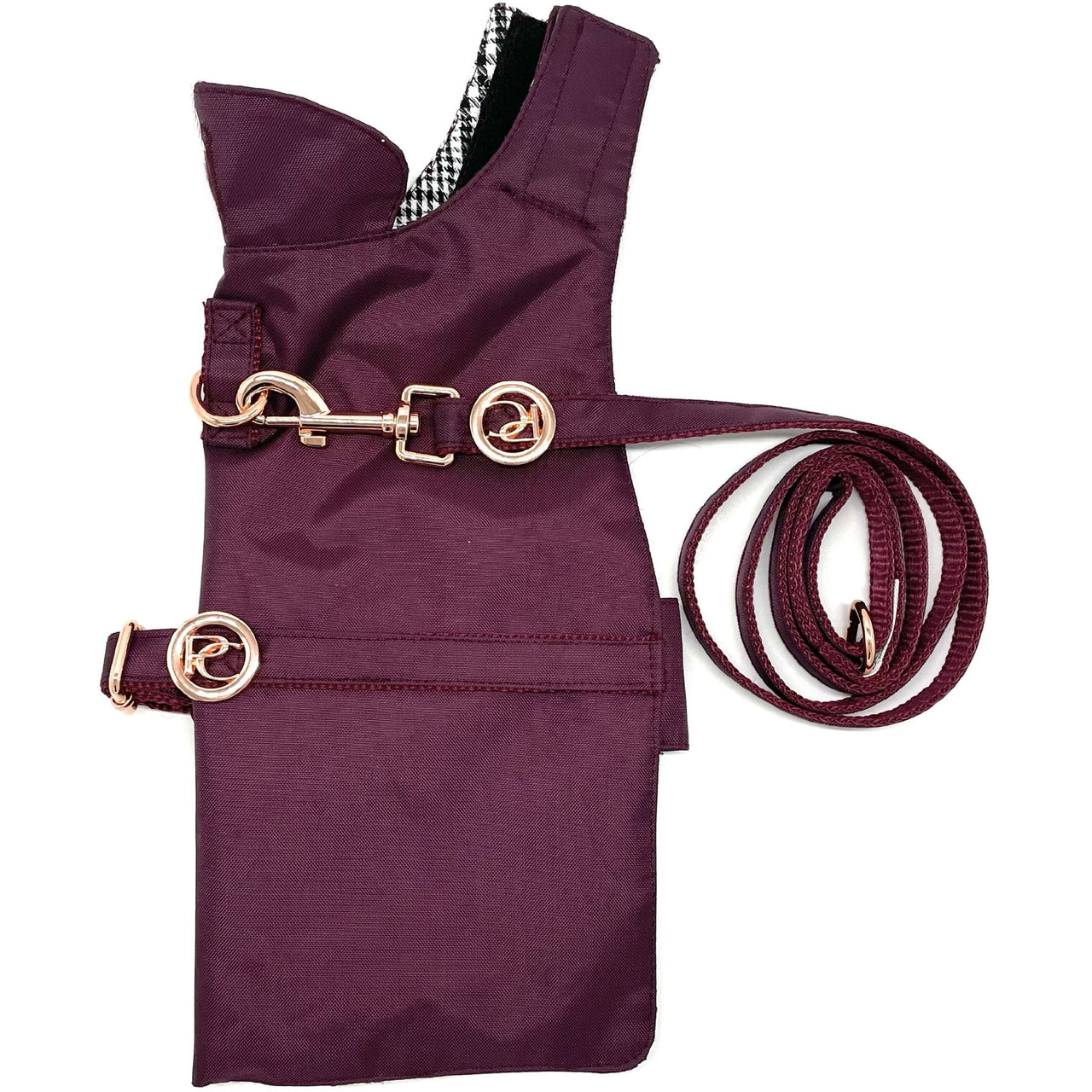 Puccissime - Burgundy Rain Jacket - 4 SIZES -