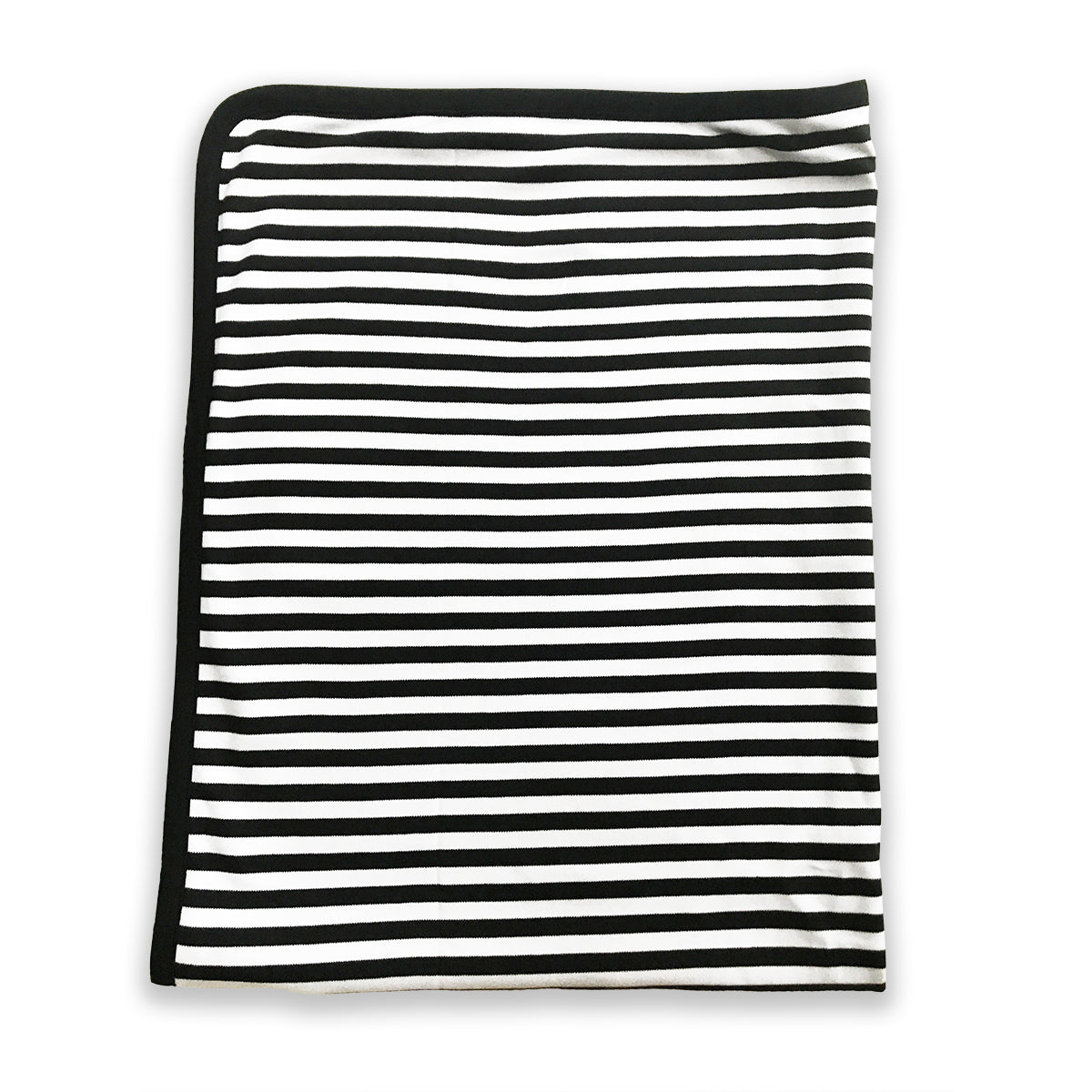 Lazy Baby Organic Cotton Black and White Blanket -