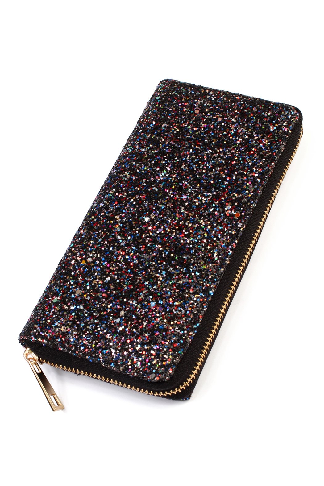 Glitter Zipper Wallet - 8 COLORS -