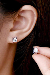 Thumbnail for Moissanite 925 Sterling Silver Stud Earrings