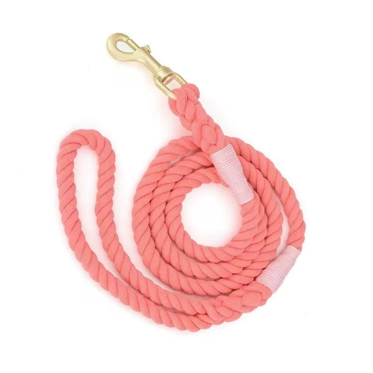 Dog Rope Leash - Watermelon Red -