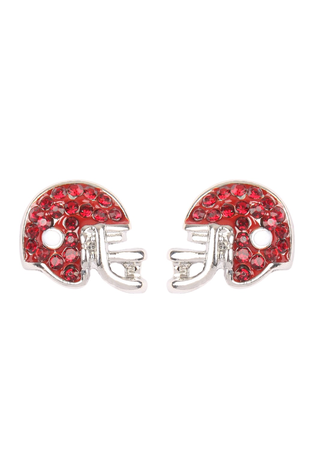 Football Helmet Epoxy Earrings - 6 COLORS -