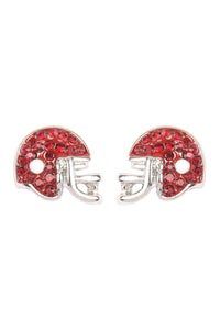 Thumbnail for Football Helmet Epoxy Earrings - 6 COLORS -