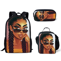 Thumbnail for Back to School Backpack - Girl & Bubble gum plus 37 more, different faces - 3Pcs/Set School Bags for Girls - [10-15 DAY DELIVERY] - 38 DIFERRENT FACES -