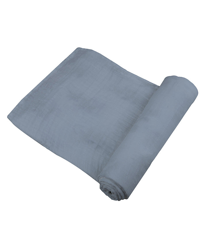 Newcastle - Blue Fog Cotton Swaddle - 1 COLOR -