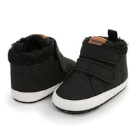 Thumbnail for Fuzzy Velcro Kid Sneakers - T - 4 COLORS -