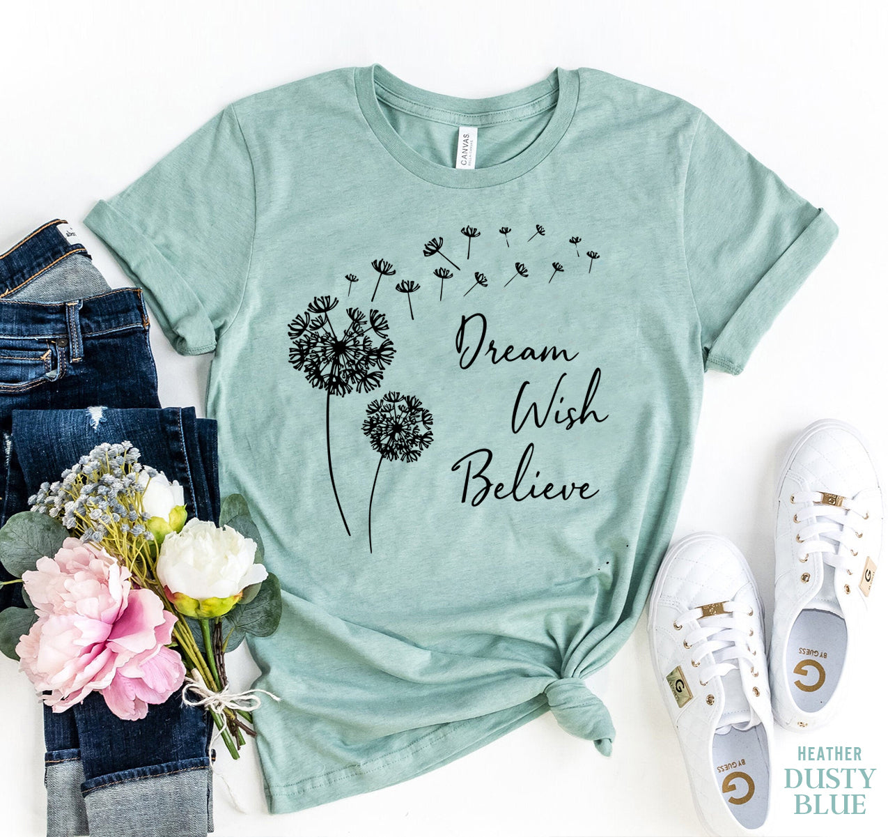 Dream Wish Believe T-Shirt - 11 COLORS -