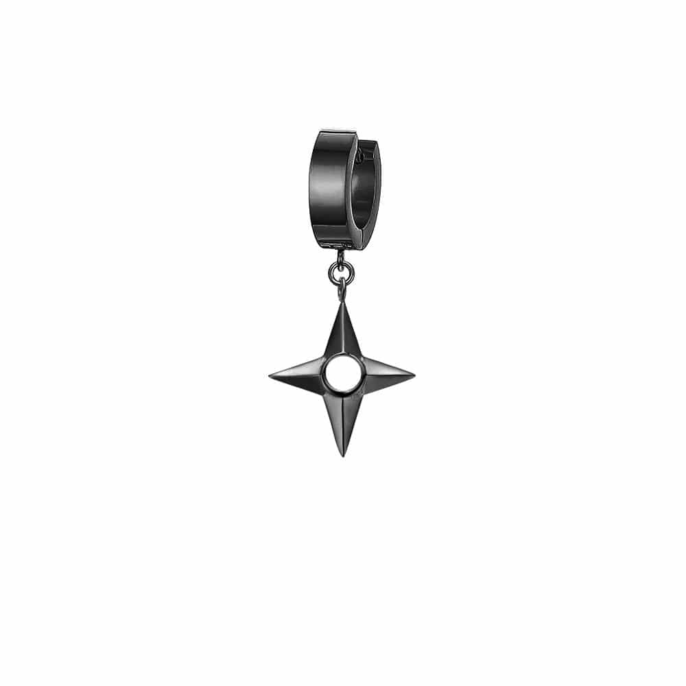 Mister - Shuriken Earring - 3 FINISHES -