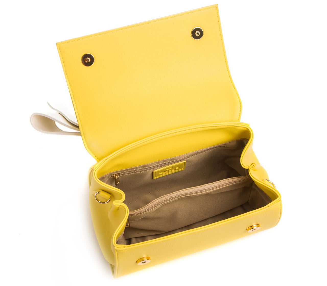 GUNAS NEW YORK - Cottontail - Yellow Vegan Leather Bag - 1 COLOR -